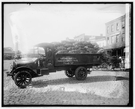 National Fruit Co. Banana truck