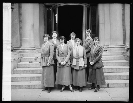 Y.W.C.A. girls of the first division