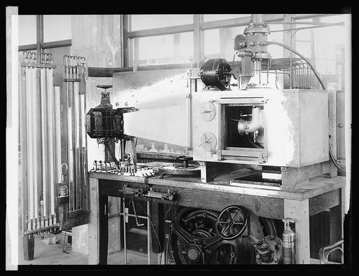 Bureau Standards plant for testing air plane carbeaurators [i.e., carburetors?