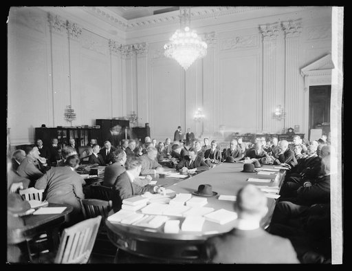 Pershing testifying before House & Senate Military Affairs Com.