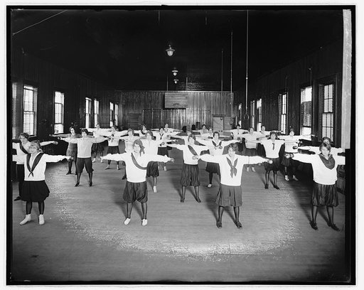 Wash. Sanitarium, [Takoma Park, Maryland], gymnasium