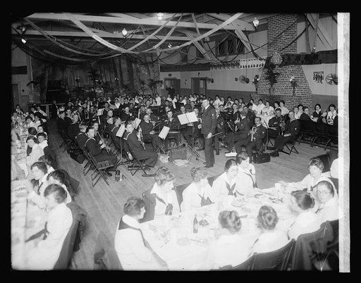 K.C. Hut, Walter Reed, [Washington, D.C.], Nurses Banquet
