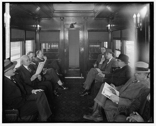 Southern Railway, interior of car