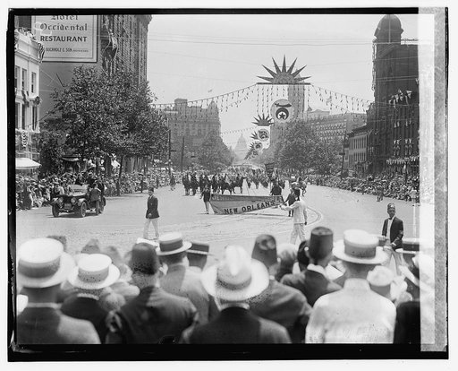 Shriners Parade, Washington, D.C.] Jerusalem Temple, New Orleans, LA., 6/5/23
