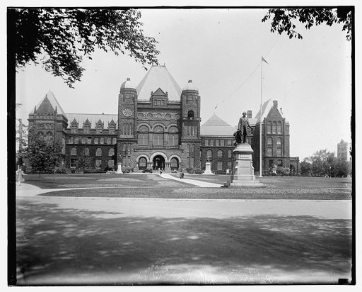 Ontario Legislative Building located in Queens Park, Toronto, Ontario, Canada