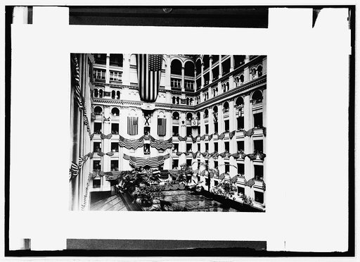 Post ofc., Flag Day, 1913