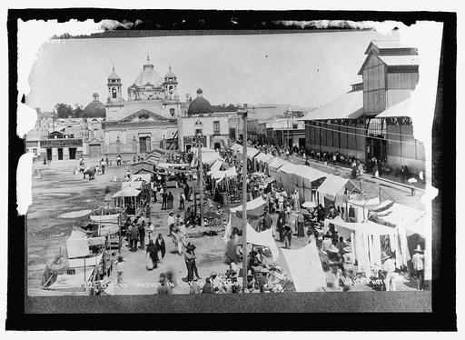 Mexico. Street market, Mexico City