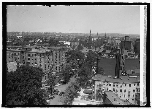 Vt. Ave. & L looking N. on Vt. Ave.