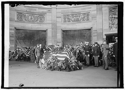 Lying in state at Capitol [Washington, D.C.