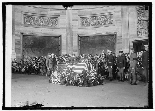 Lying in state at Capitol [Washington, D.C.