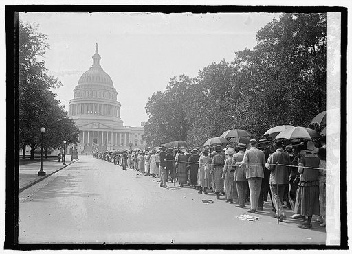 Lines at Capitol [Washington, D.C.