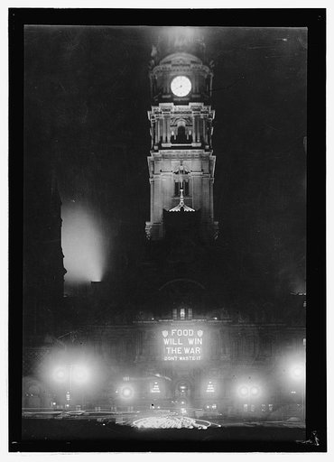 Food Admin., City Hall, Philadelphia, Pennsylvania