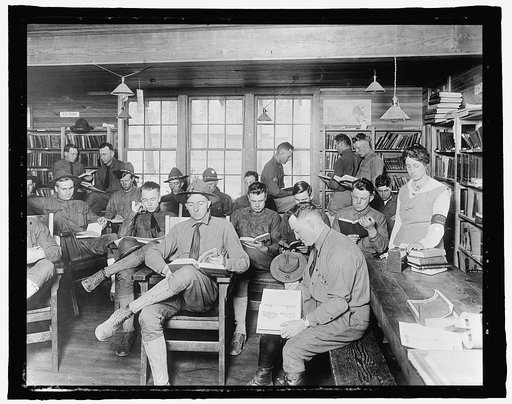 Library War Service, Vancouver Barracks, YMCA Hut