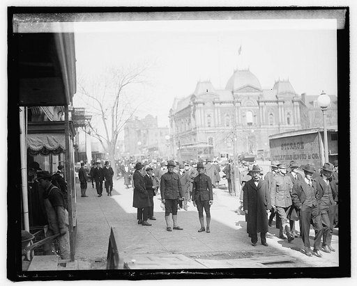 Street scene [...], 1918
