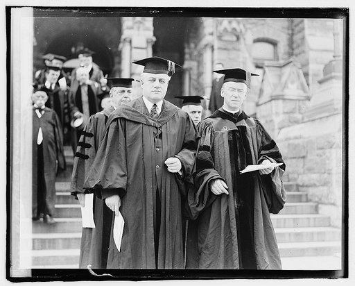 A. Mitchell Palmer & Father J.B. Auden, S.U., 1919