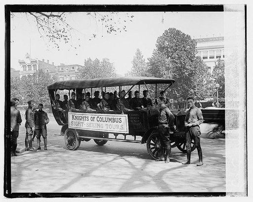 K of C wounded soldiers sightseeing, 9/25/19