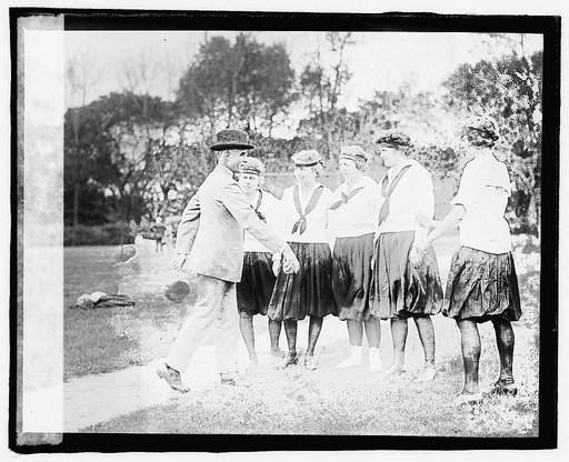 Francis Bloome, Mary Cook, Lucile Boyd, Gertrude Cherry, Ruth Jane Bauske