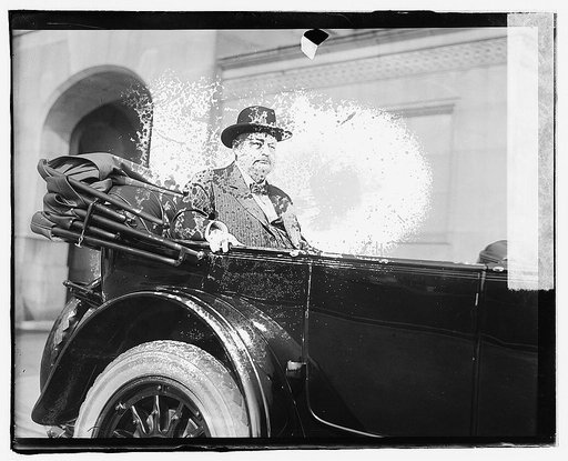 Boise Pemrose [i.e., Boies Penrose] in auto, 9/10/19