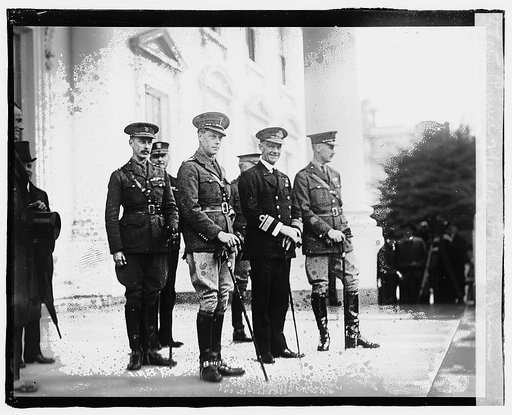 Prince of Wales at White House, [Washington, D.C.