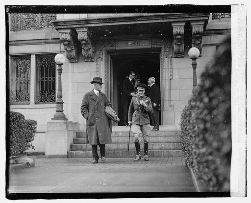 Prince of Wales at French Embassy, [Washington, D.C.