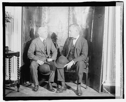 L to R: Wilbur W. Marsh, Treas., Iowa, S.W. Fordyce, St. Louis