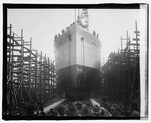 Va. ship launching of Clemence C. Morse (delivered)