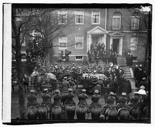 Funeral of Adml. Peary