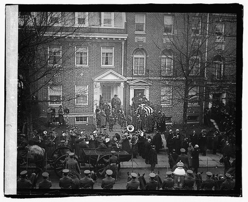 Funeral of Adml. Peary