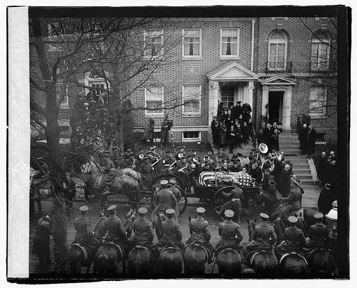 Funeral of Adml. Peary