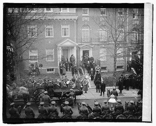 Funeral of Adml. Peary