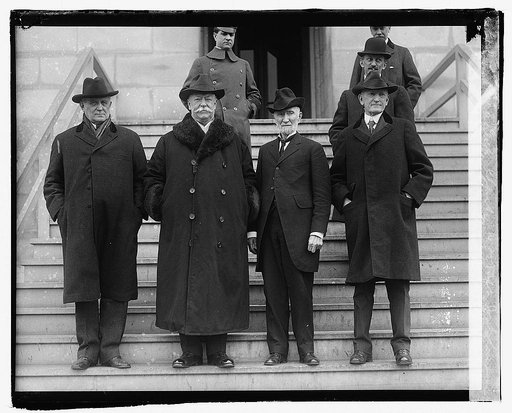 Champ Clark, W.H. Taft, Jos. G. Cannon, Ex. Gov. Samuel W. McCall