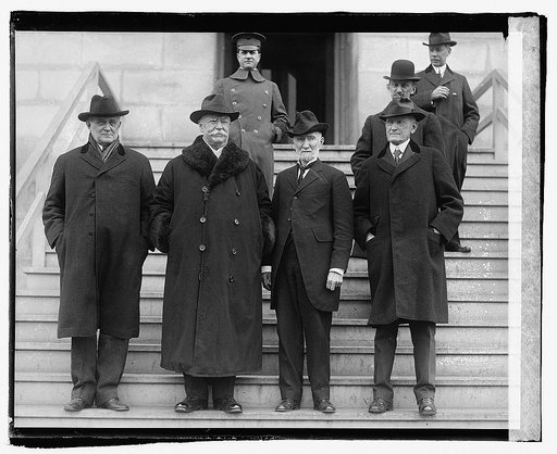 Champ Clark, W.H. Taft, Jos. G. Cannon, Ex. Gov. Samuel W. McCall