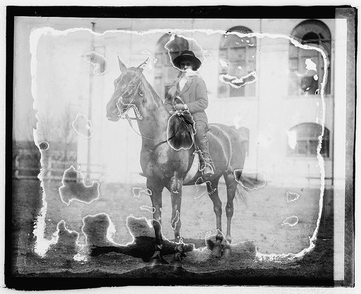 Nancy Olney on Venus, daughter of Sen. Richard Olney, 1716 R. N.W. [Washington, D.C.