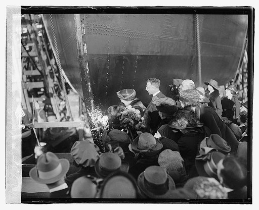 Va. Ship launching of Annie E. Morse