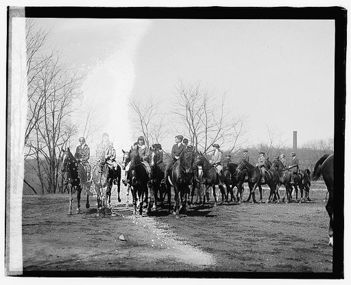 Children at Wash. Riding & Hunt Club