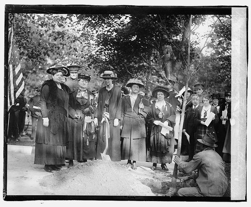 Tree planting, Fed. of Women's Clubs, 5/5/20