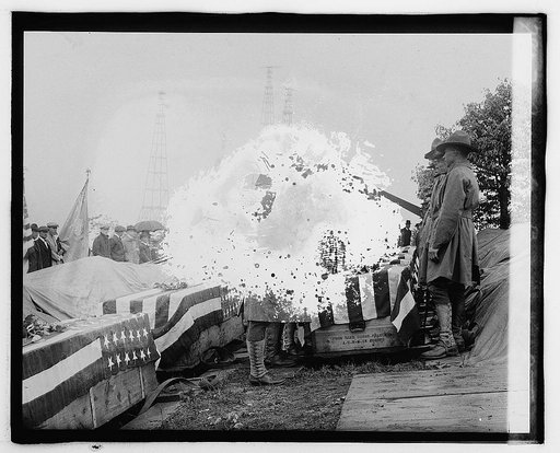 Arlington, burial of A.E.I.