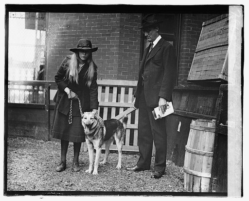 Dog show, 1920; Franklin D. Roosevelt & daughter, 5/8/20