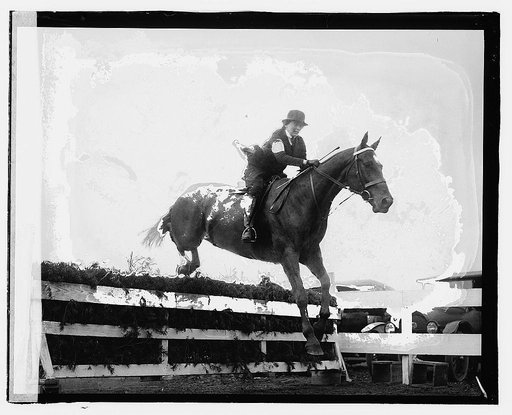Horse show, 1920 - Miss Becky Lanier class #14 - #34