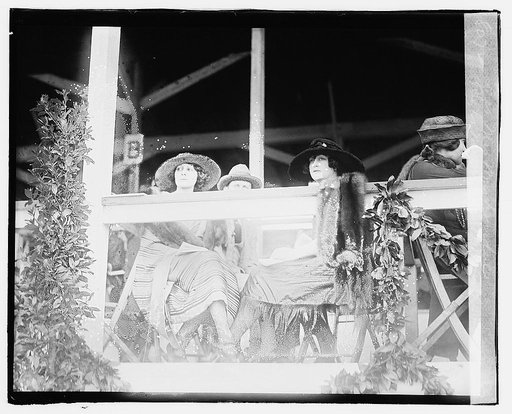 Left Mrs. W.N. Burden Right Mrs. Bromwell Brooks