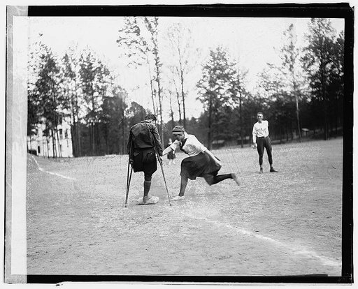 One leg ball team, Walter Reed