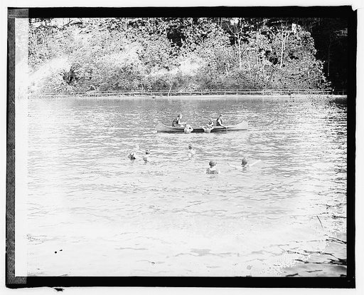 Sherwood Farms [i.e., Forest], canoeing