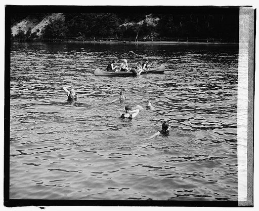 Sherwood Farms [i.e., Forest], canoeing