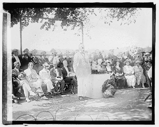 Joseph Daniels, start of Trans-Continental Tour
