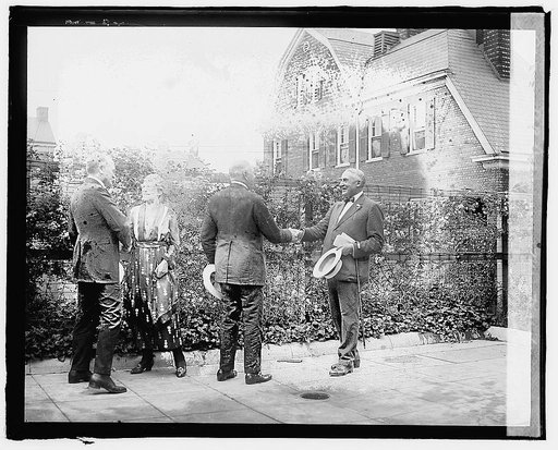 R.B. Creager, Mrs. Harding, F.E. Scobey, Mr. Harding