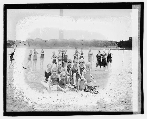 Bathing Beach, alligator