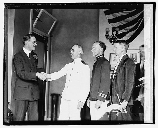 Roosevelt receiving in his ofc., 7/17/20