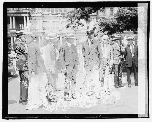 Cox & Roosevelt at White House, 7/18/20
