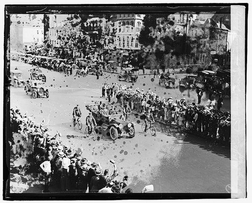 Pershing arriving in Wash., 9/13/19