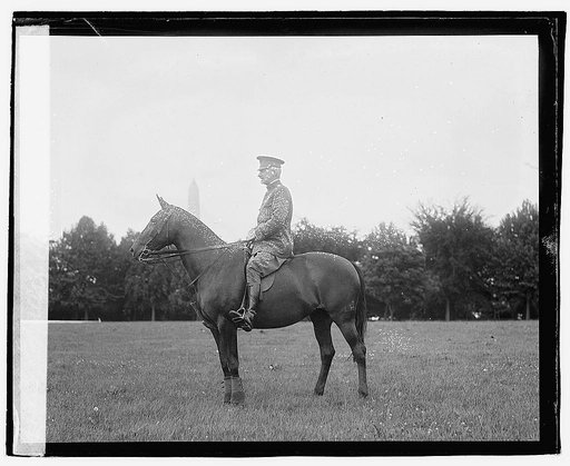 General March on horseback
